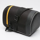 Ruggard LCY-18X4 Lens Case (Black, 8.5 x 4.5"), very clean, w/Strap