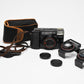 Canon Sureshot 35mm AF35M II Point&Shoot w/35mm f2.8 lens + Aux. lenses, case