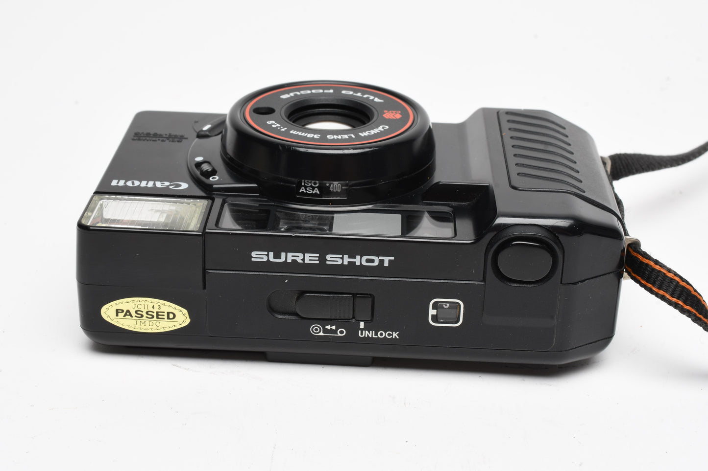 Canon Sureshot 35mm AF35M II Point&Shoot w/35mm f2.8 lens + Aux. lenses, case