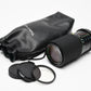Tokina RMC 80-200mm f4.5 M42 Mount, Caps, UV, Pouch, Clean!