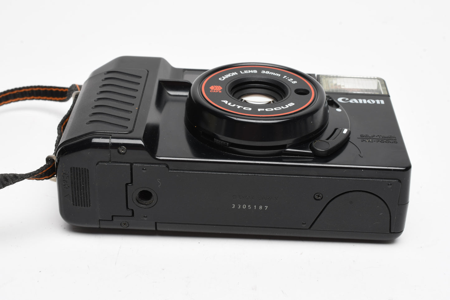 Canon Sureshot 35mm AF35M II Point&Shoot w/35mm f2.8 lens + Aux. lenses, case