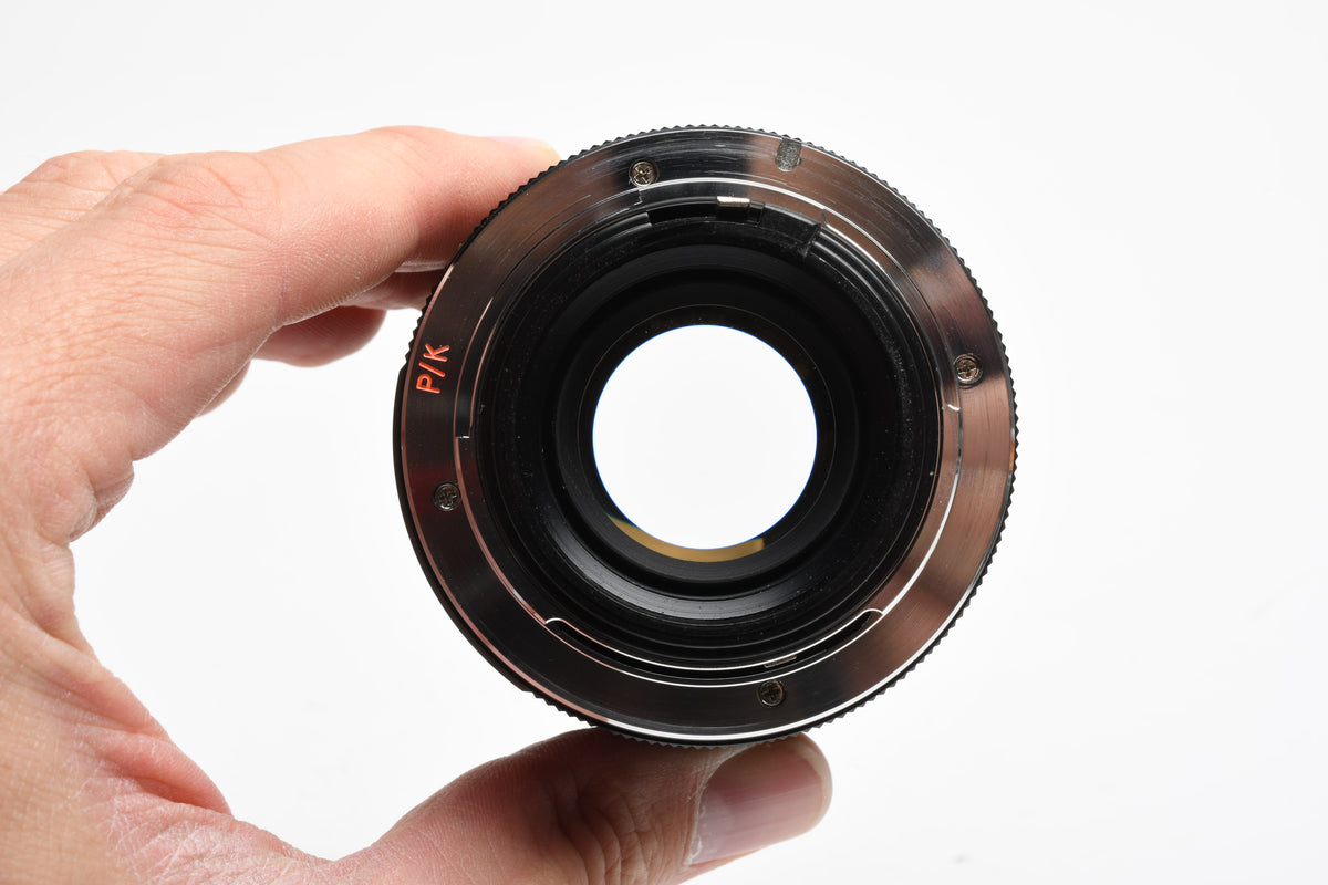 Access P-MC Tele-Auto 135mm f2.8 Portrait lens for Pentax PK Mount w/Pouch, Nice!