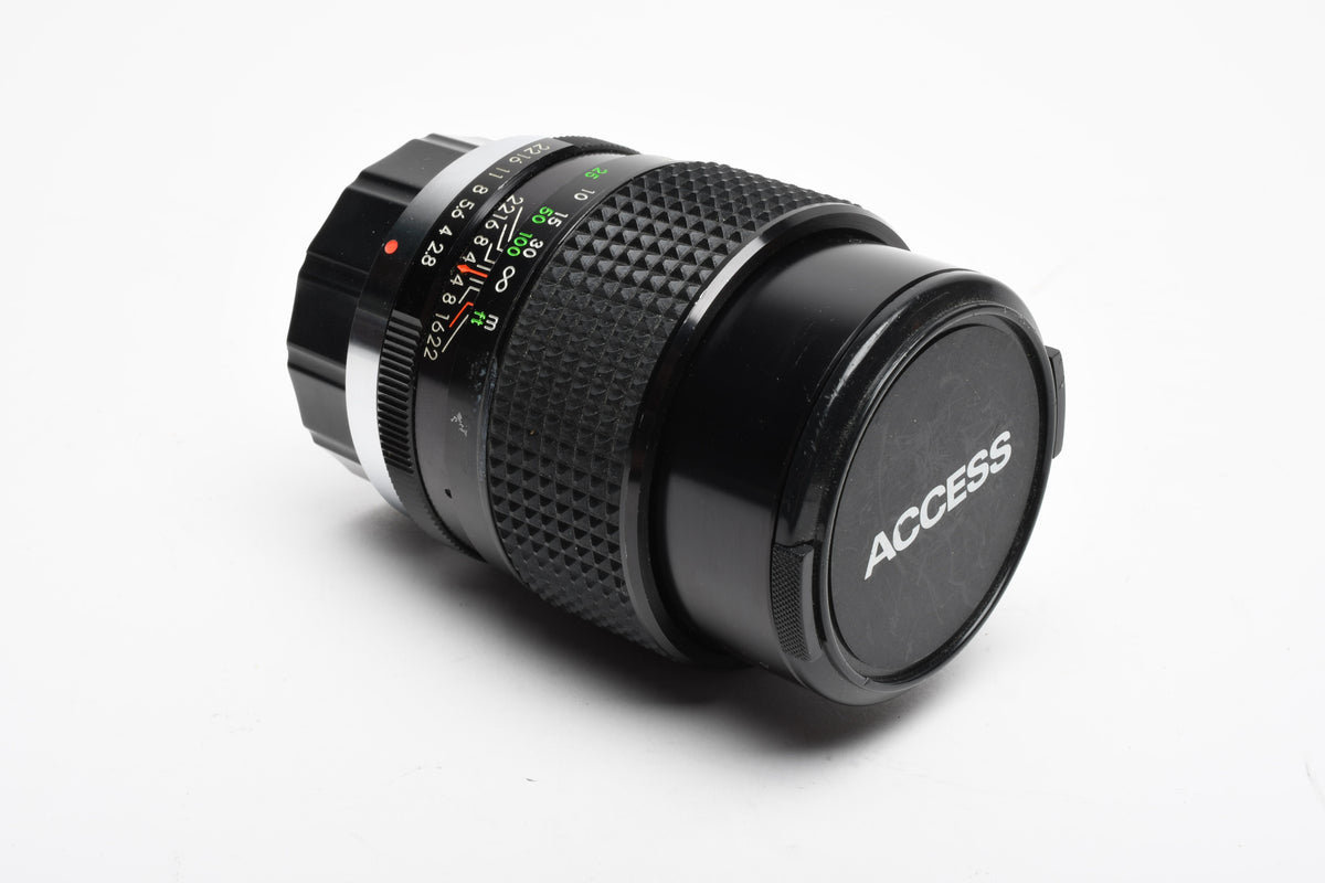 Access P-MC Tele-Auto 135mm f2.8 Portrait lens for Pentax PK Mount w/Pouch, Nice!