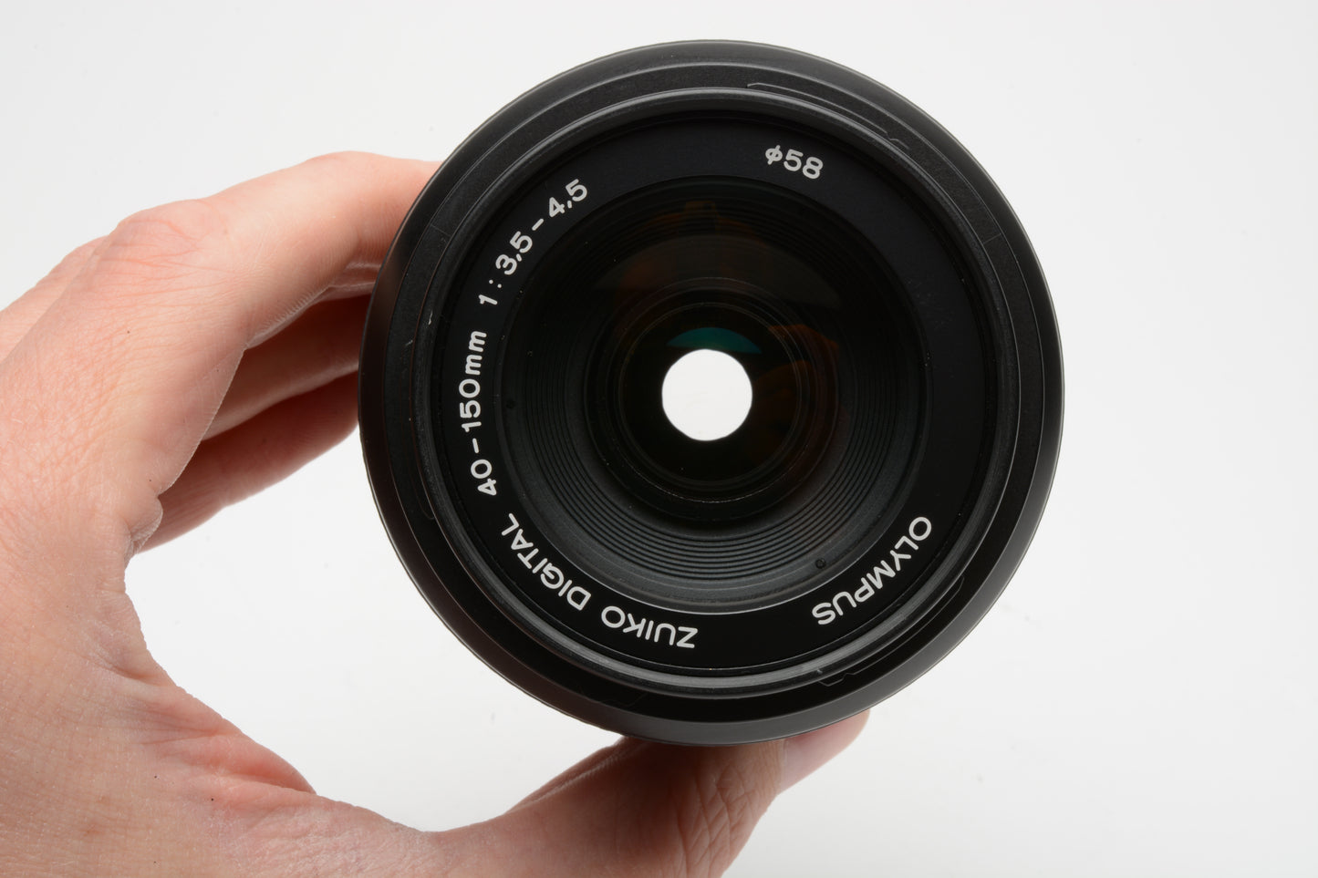 Olympus Digital 40-150mm f4-5.6 ED Zoom Lens for 4/3 Mount, Mint- w/Pouch