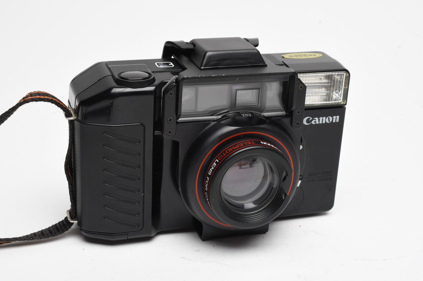 Canon Sureshot 35mm AF35M II Point&Shoot w/35mm f2.8 lens + Aux. lenses, case