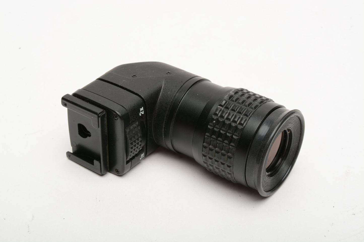 Pentax Right Angle Eyepiece Magnifier M, Very clean, w/Case & Rubber Eyecup