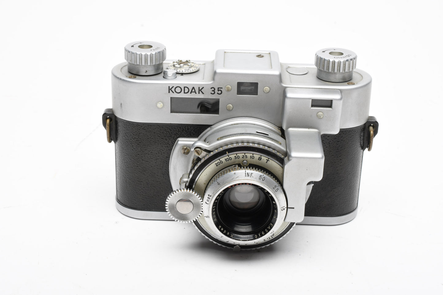 Kodak 35 Rangefinder w/50mm f3.5 lens, vintage camera, Works, nice collector piece