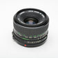 Canon EF 28mm f2.8 wide angle lens, caps, nice and sharp
