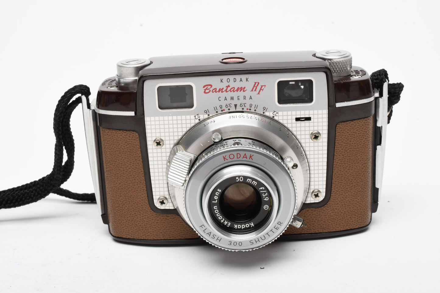 Kodak Bantam RF 35mm Vintage camera Works! Very clean