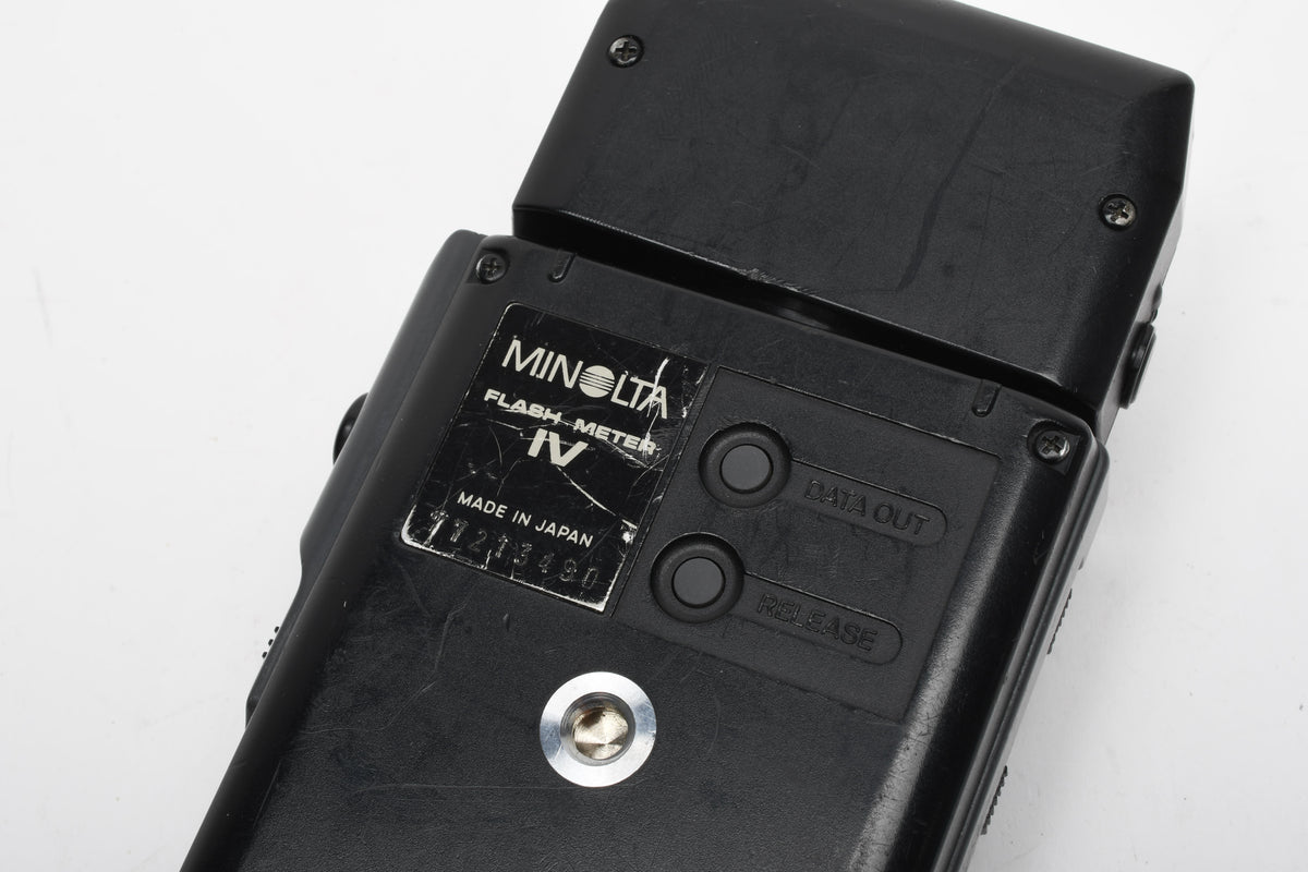 Minolta Flashmeter IV in case, fully tested, works great, Accurate