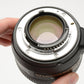 Nikon AF-S Nikkor 50mm f1.4G Lens, caps, sharp, w/Pouch