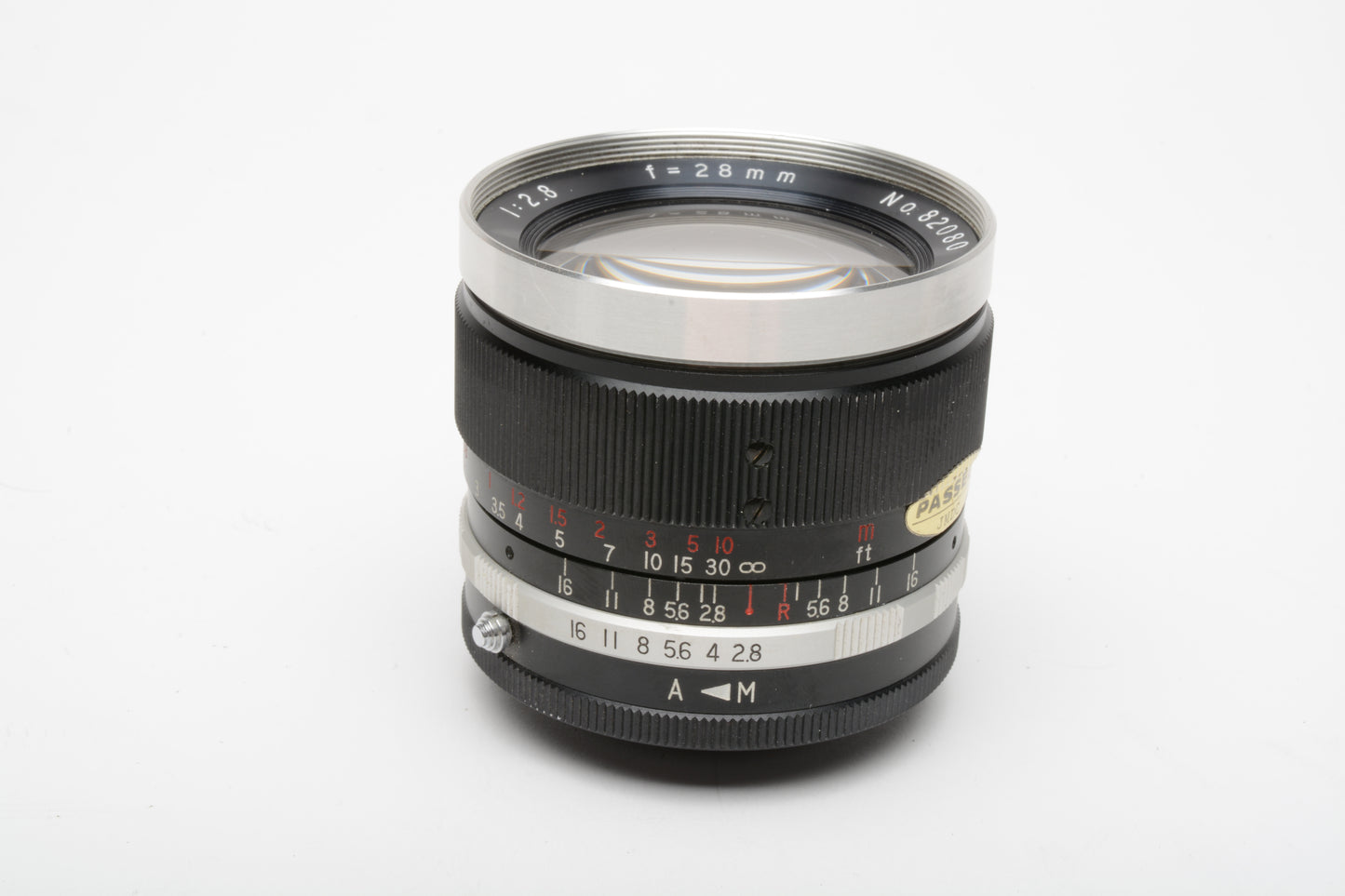 Mamiya Sekor Auto 28mm f2.8 Wide Lens M42 Mount, Caps, Clean!