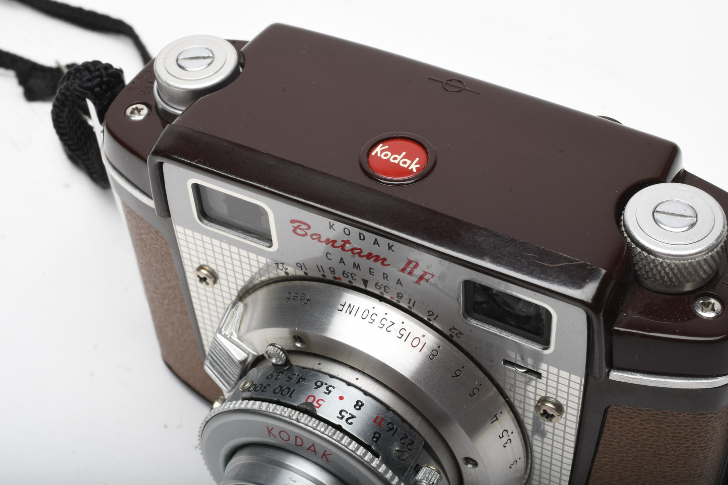 Kodak Bantam RF 35mm Vintage camera Works! Very clean
