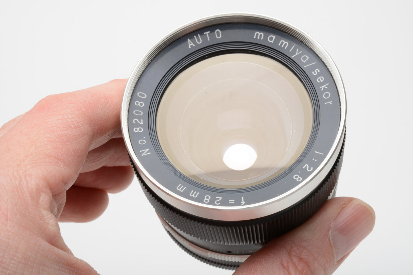 Mamiya Sekor Auto 28mm f2.8 Wide Lens M42 Mount, Caps, Clean!