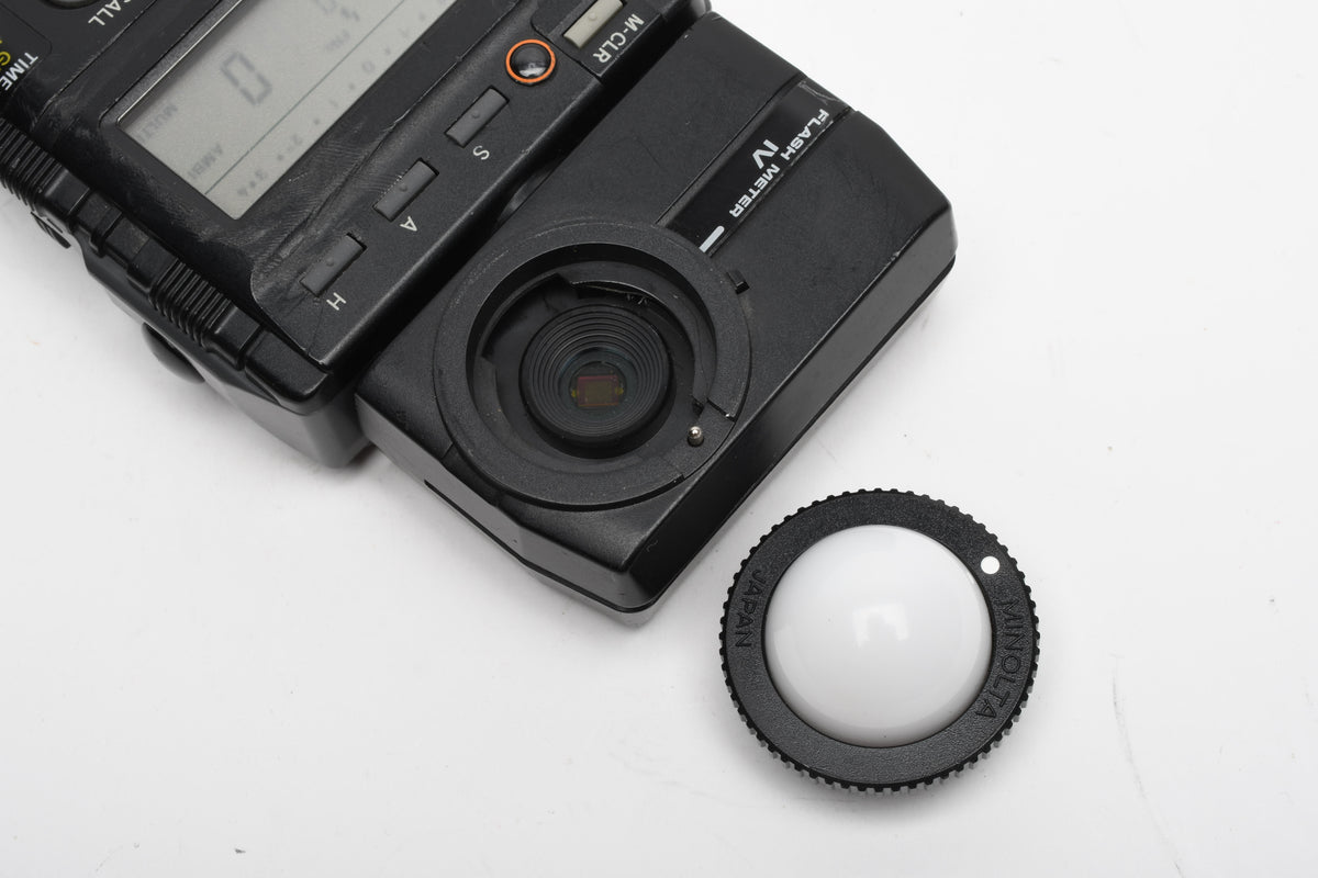 Minolta Flashmeter IV in case, fully tested, works great, Accurate