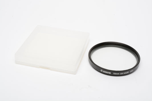 Canon 72mm UV Ultra Violet Haze Filter, NIce