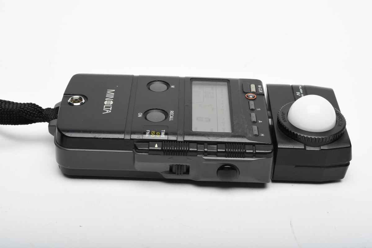 Minolta Flashmeter IV in case, fully tested, works great, Accurate