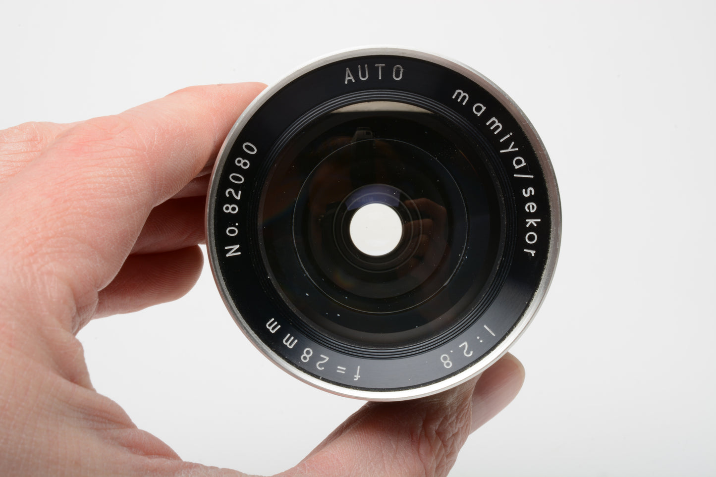 Mamiya Sekor Auto 28mm f2.8 Wide Lens M42 Mount, Caps, Clean!