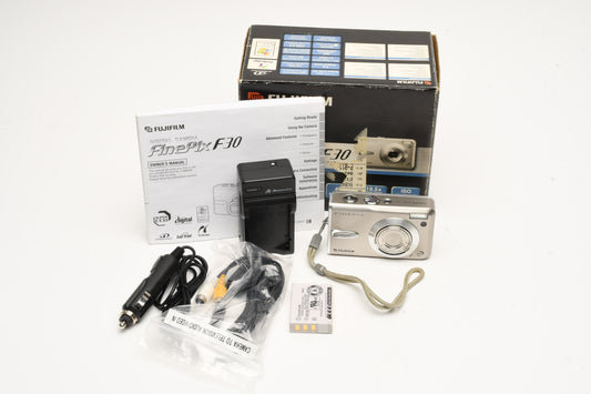 Fujifilm FinePix F30 6.3MP Digital Point&Shoot camera, Mint, Boxed