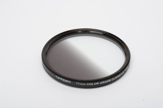 Tiffen 77mm Soft-Edge Graduated ND 0.6 Filter (2-Stop), Clean