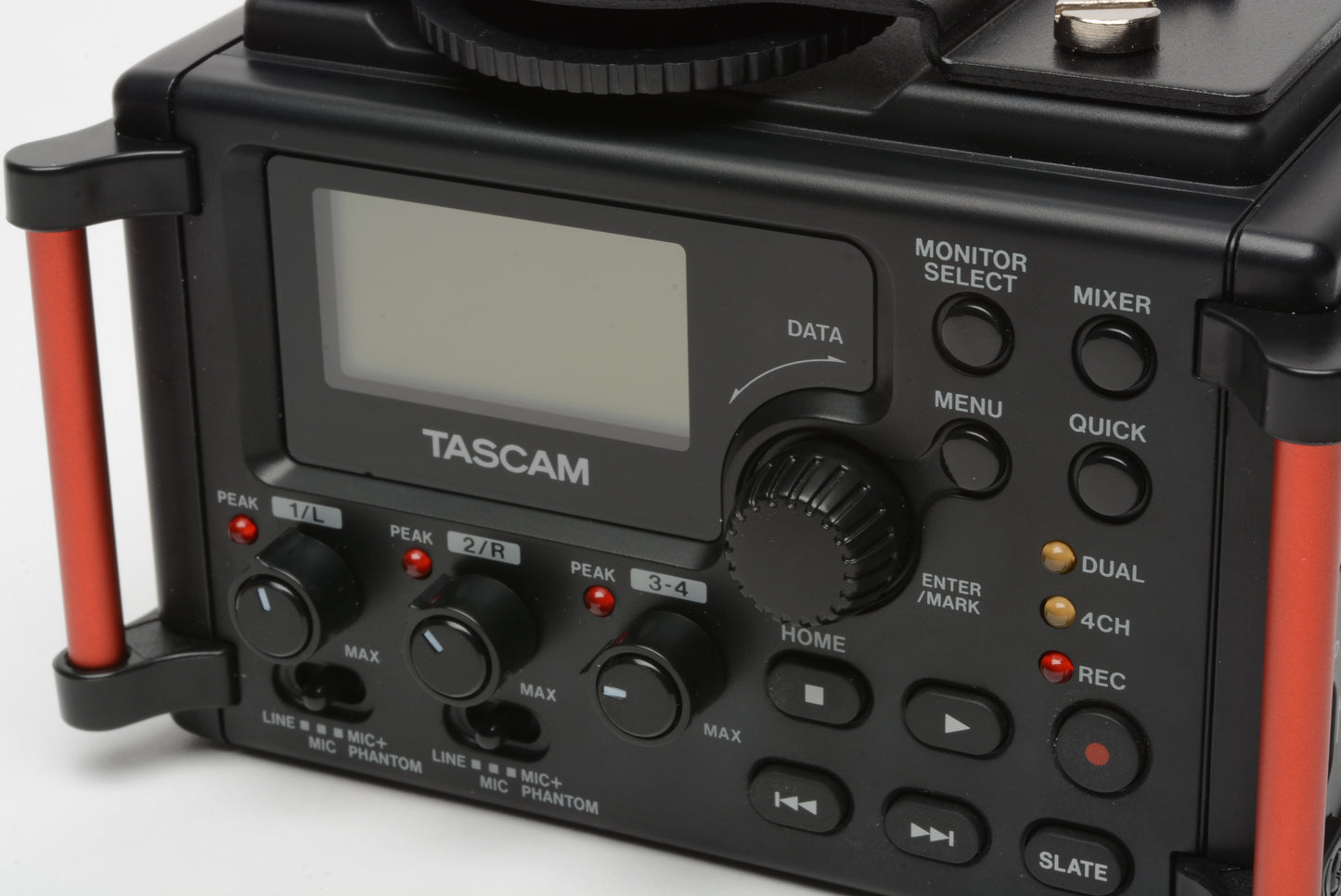 Tascam DR-60D mkII 4-Input / 4-Track Multitrack Field Recorder w/XLR, tested, clean