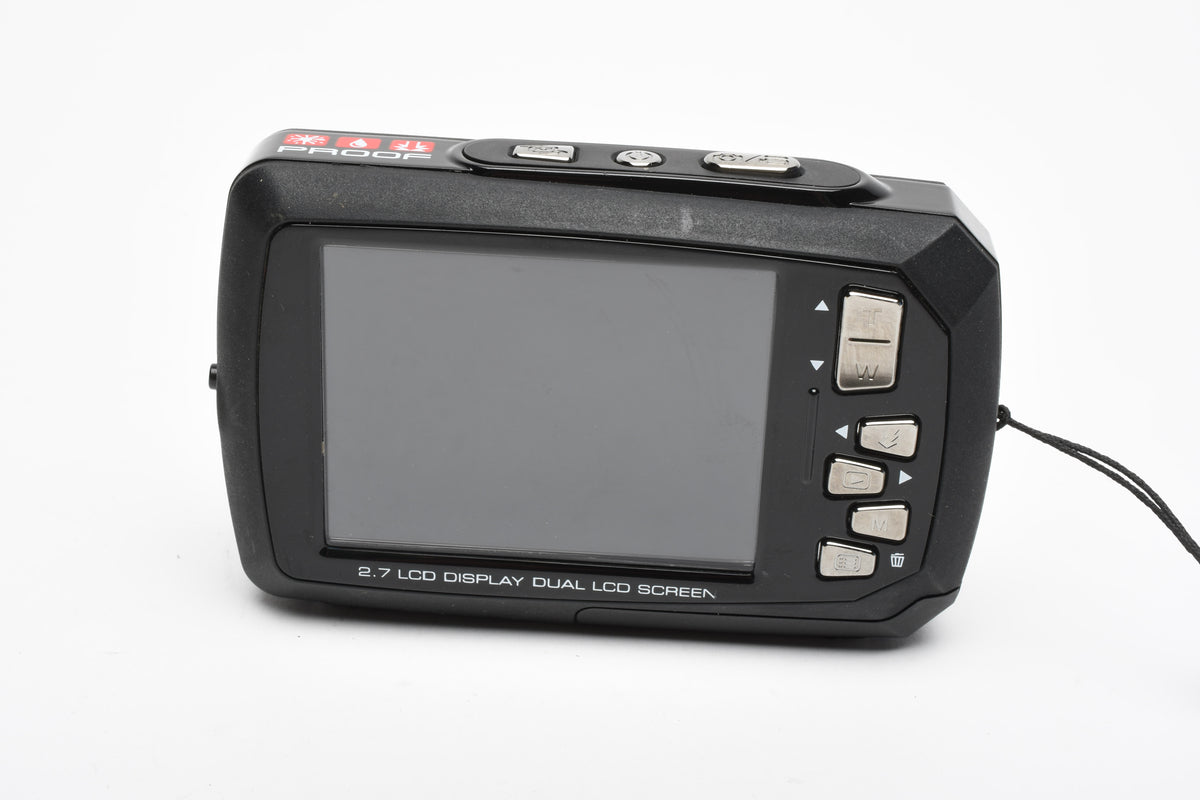 iON Cool-iCam Tough Waterproof Shockproof Point&Shoot Dual LCD Display, Clean!