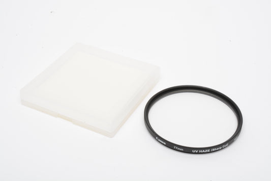 Canon 77mm UV Ultra Violet Haze (Sharp Cut) Filter Threading, Mint-