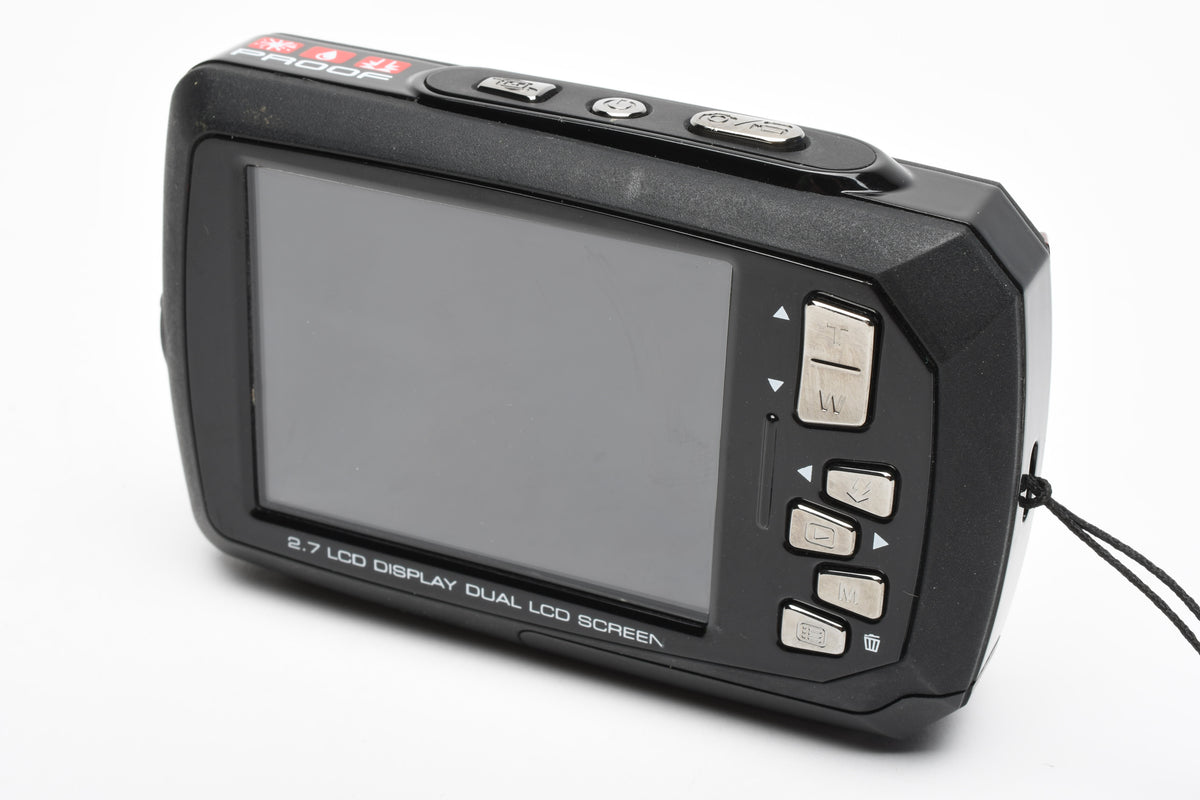 iON Cool-iCam Tough Waterproof Shockproof Point&Shoot Dual LCD Display, Clean!