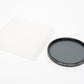 Canon 72mm Circular Polarizing filter PL-C, nice & clean