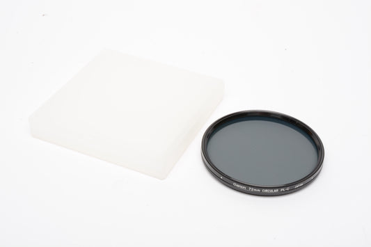 Canon 72mm Circular Polarizing filter PL-C, nice & clean