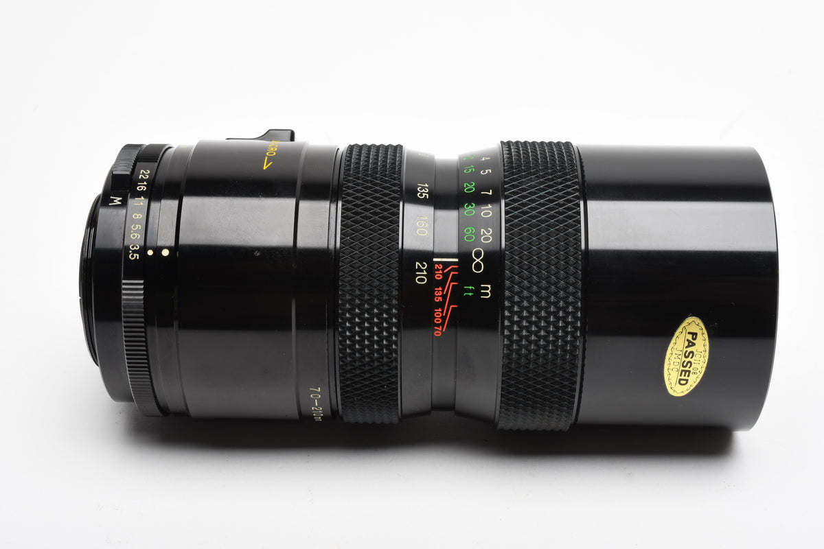 Access 70-210mm F3.5 P-MC Macro Zoom Lens for M42 w/Hard Case, Nice!