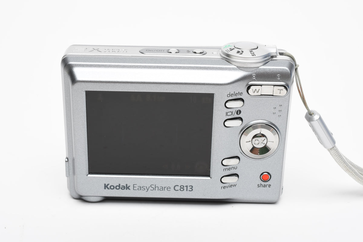 Kodak EasyShare C813 8.2MP Digital Point&Shoot Camera, Strap, Read*