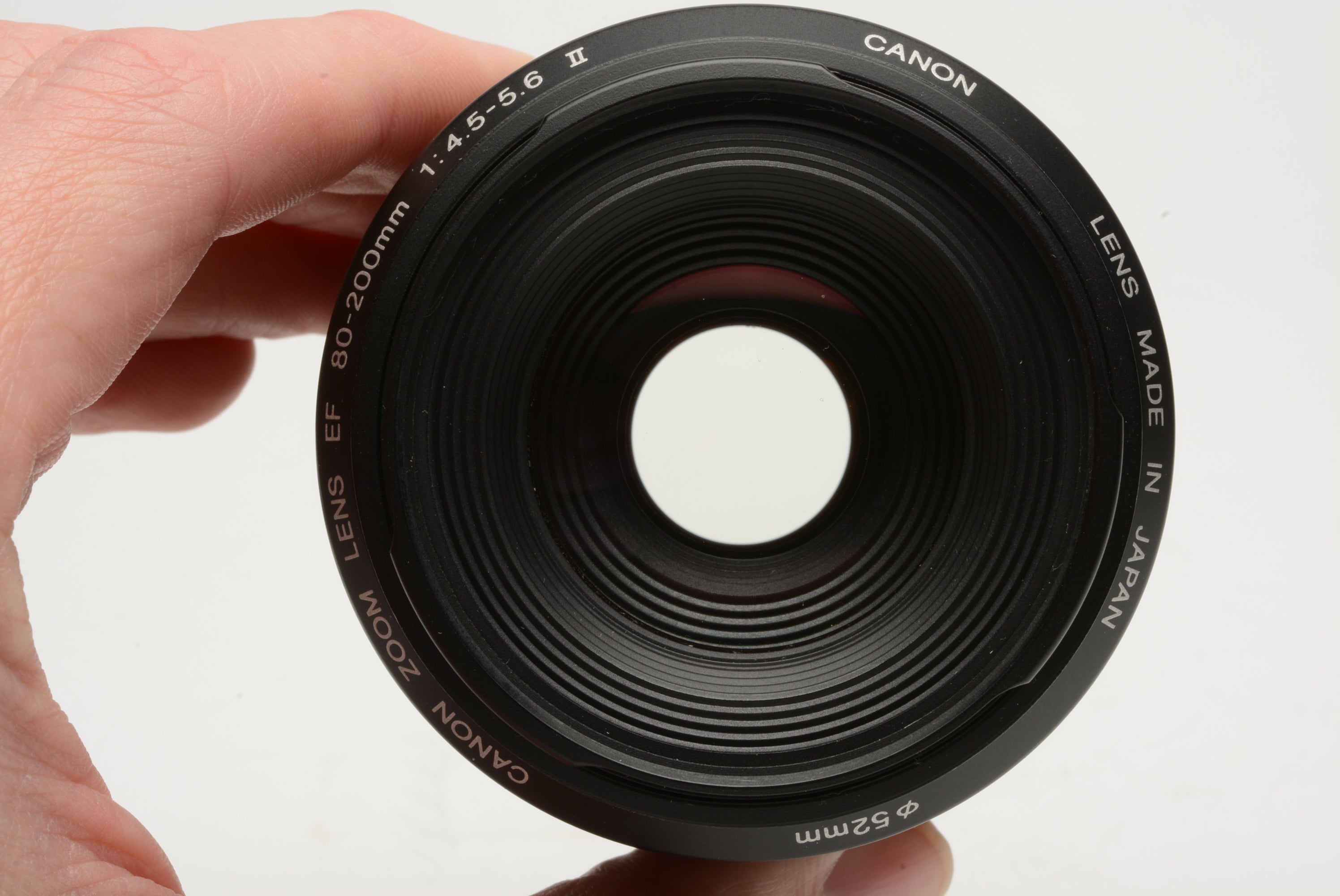 Canon EF 80-200mm F4.5-5.6 II zoom lens