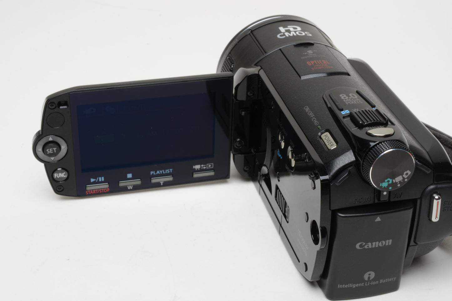 Canon Vixia HFS10 Video Camera Bundle, tested, great!  very clean, Boxed