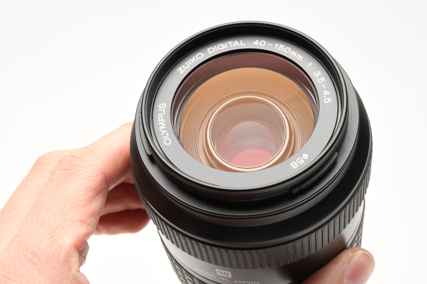 Olympus Zuiko 40-150mm f3.5-4.5 zoom lens, B+W UV, 4/3 Mount, Great