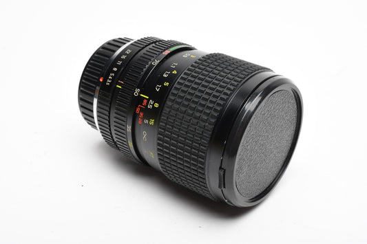 Tokina AT-X 28-85mm f3.5-4.5 lens, Pentax PK Mount, Nice