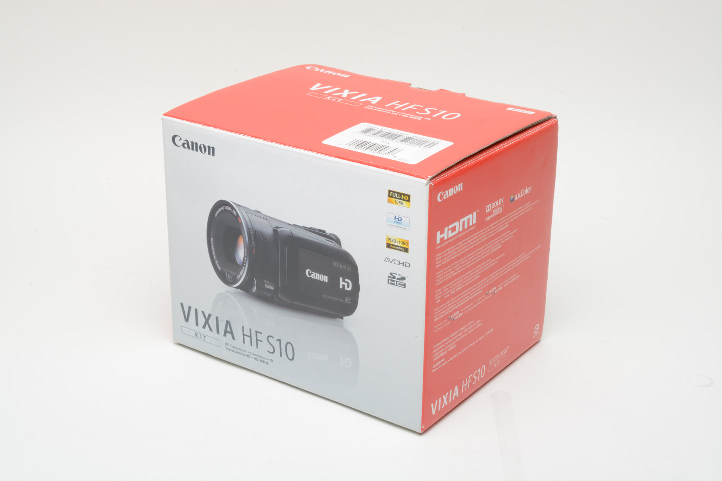 Canon Vixia HFS10 Video Camera Bundle, tested, great!  very clean, Boxed