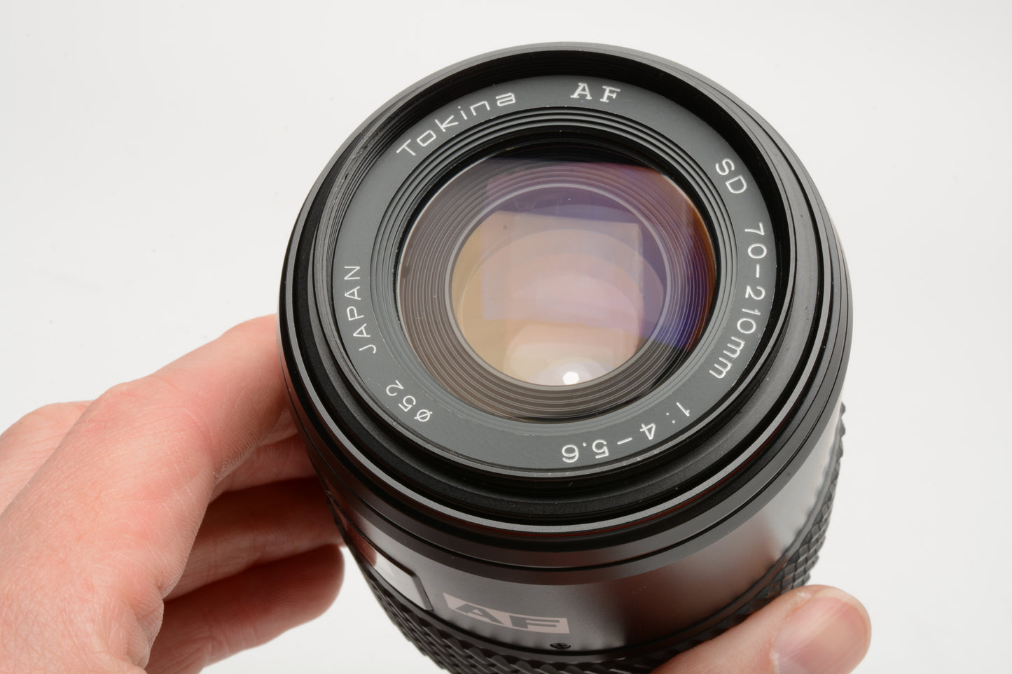 Tokina AF SD 70-210mm f4-5.6 zoom lens for Maxxum / A-Mount, caps, pouch