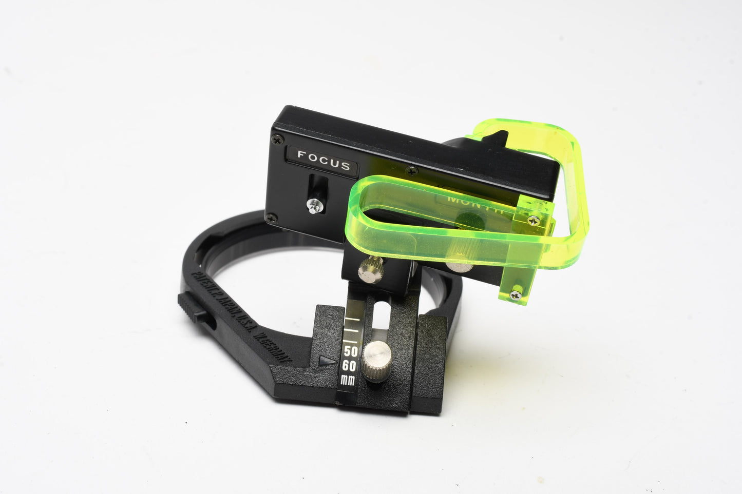 Telesar date imprinting device for 35mm cameras, 55mm diameter, clean