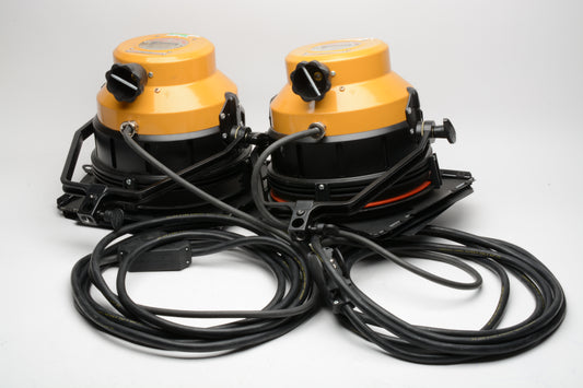 2X Blonde Lanebeam Strand 2000W Powerful open-faced floodlights, Great, Tested