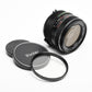 Vivitar 28mm f2.8 wide angle lens for Nikon F Mount w/Caps and UV Filter, Nice