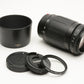 Tamron AF 100-300mm f5-6.3 Tele zoom 186D Maxxum / Sony A Mount Hood+UV