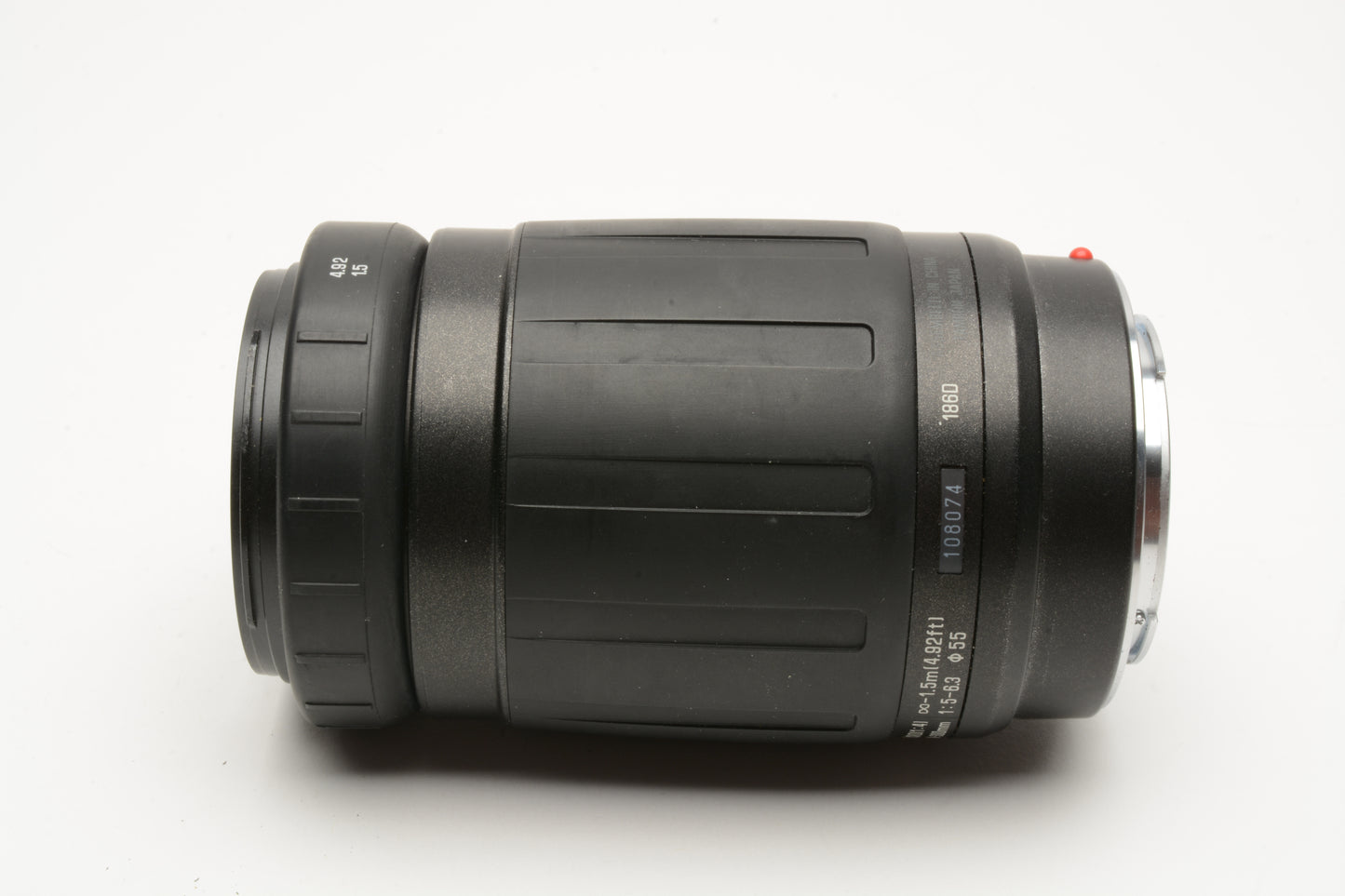 Tamron AF 100-300mm f5-6.3 Tele zoom 186D Maxxum / Sony A Mount Hood+UV