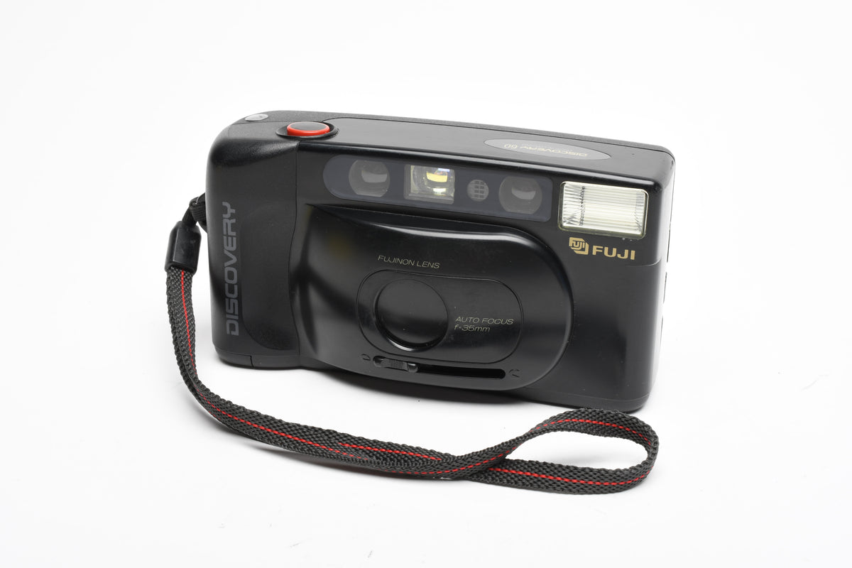 Fuji Discovery 35mm Point&Shoot Camera, Tested, Nice!