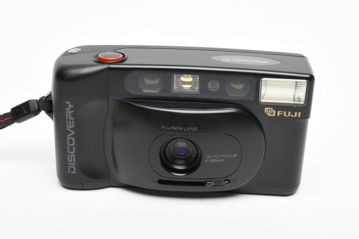 Fuji Discovery 35mm Point&Shoot Camera, Tested, Nice!