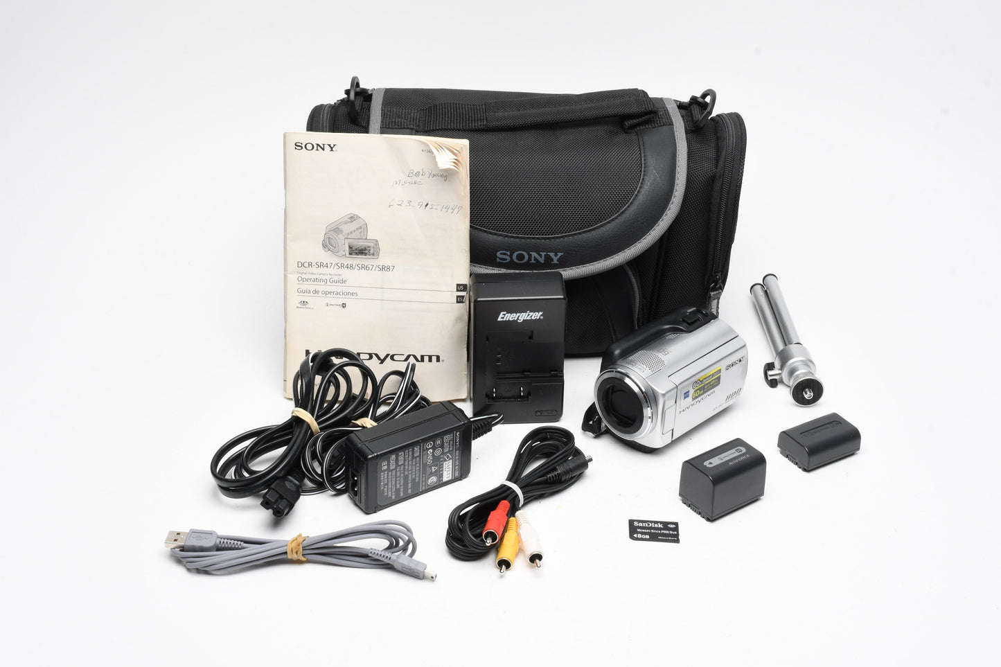 Sony DCR-SR40 30GB Handycam Digital Camcorder (Silver) w/Nightshot Mode