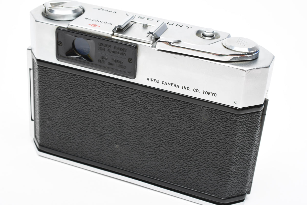 Airies Viscount 35mm rangefinder camera w/H Coral 45mm f1.9 (parts/collector), Nice!