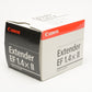 Canon Extender EF 1.4X II, Boxed, pouch+caps+papers, Mint, USA