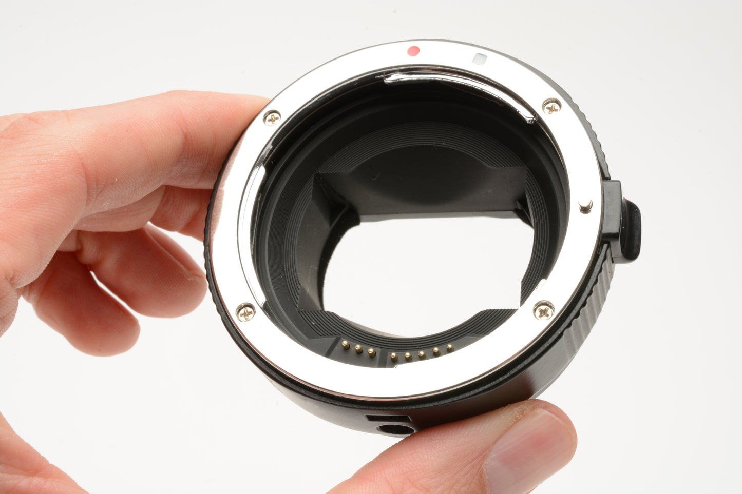 Andoer AF Adapter Canon EF to Sony NEX mount, caps, works great