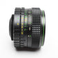Hanimex Automatic MC 35mm F2.8 lens, M42 Mount w/Caps, Good